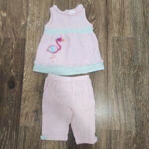 Nursery Rhyme Girls 12 month matching set